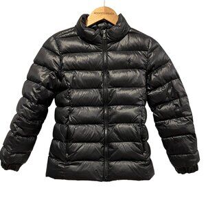 Polo Ralph Lauren Girls Down Puffer Jacket, Black, M 8-10